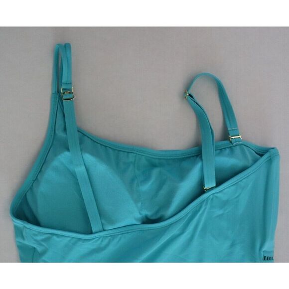 Bleu Rod Beattie Women Sz 14 Blue Behind The Seams One Piece Swimsuit - Picture 11 of 14